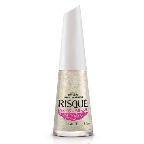 Esmalte Risqué Renda Paetê