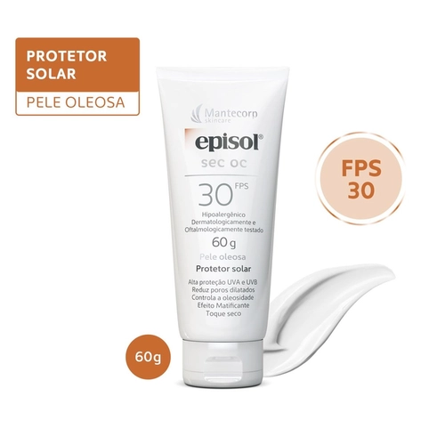Protetor Solar Toque Seco Episol Sec Fps30 100G