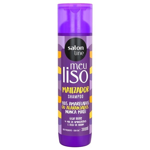 Shampoo Salon Line Meu Liso 300Ml Matizador