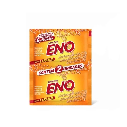 Sal De Fruta Eno Laranja 2 Saches