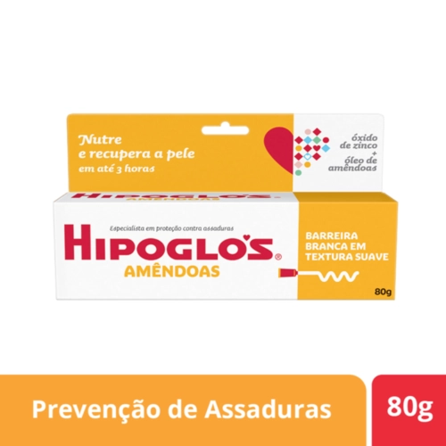 Creme Preventivo de Assaduras Hipoglós Amêndoas 80G