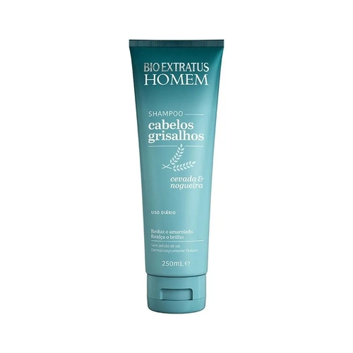 Shampoo Bio Extratus Cabelos Grisalhos Homem 250ml
