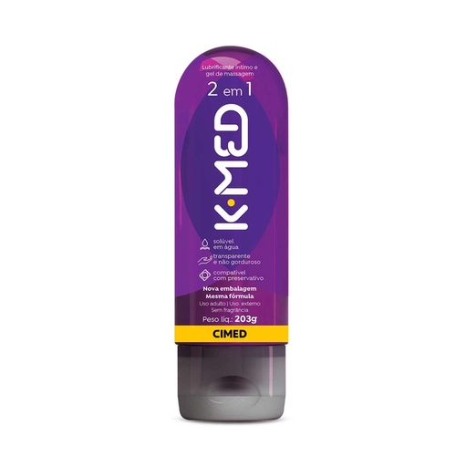 K Med 2X1 Gel Lubrif 200Ml Intimo