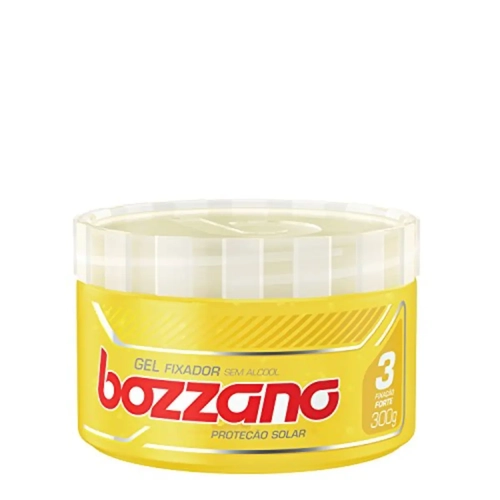 Gel Fixador Bozzano Amarelo Proteção Solar 300G