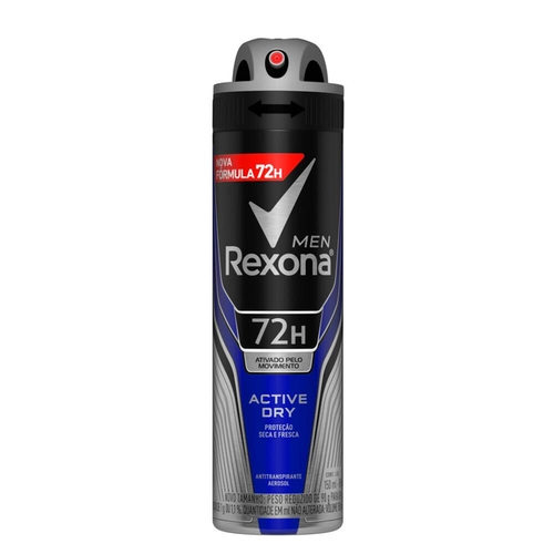 Desodorante Aerosol Rexona Masculino Active Dry 150ml