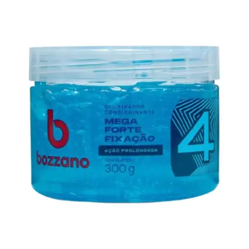 Gel Fixador Bozzano Azul Ação Prolongada 300G
