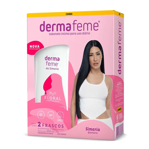 Dermafeme Kit Floral Sab Int 2X 200Ml