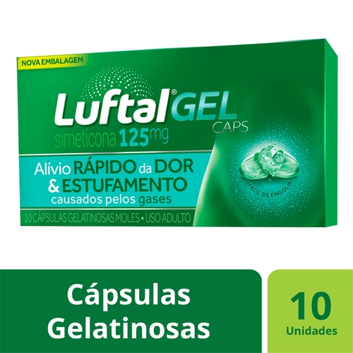 Luftal Max 125Mg 10Cps Gelat