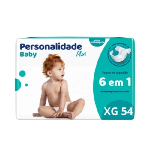 Fralda Personalidade Hiper Xg 54 Un