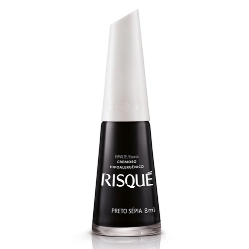 Esmalte Risqué Preto Sepia