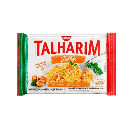 Macarrão Nissin Talharin Frango 99G