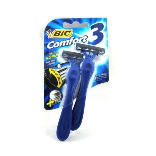 Aparelho de Barbear Bic Comfort3 Normal 2 Unidades