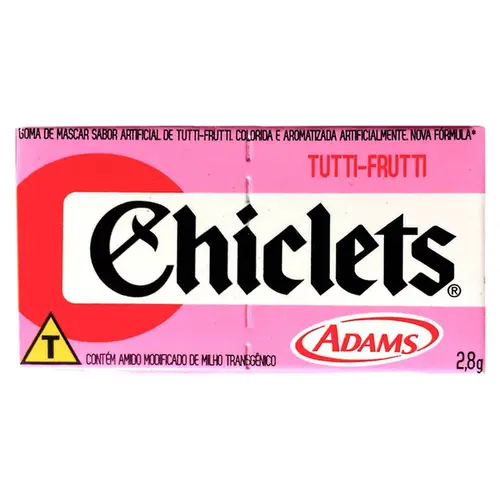 Chiclets Div Sabores 2,8G