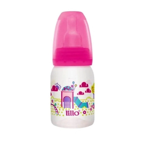 Mamadeira Lillo Divertida 0 a 6 meses Menina 120ml