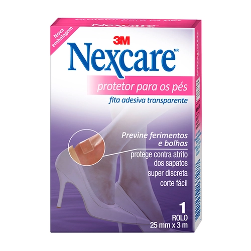 Protetor Para Pes 25Mmx3M Transp