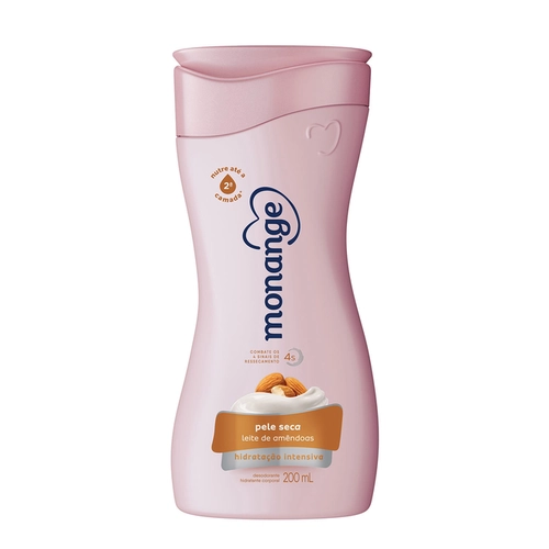 Loção Hidratante Corporal Monange Hidratação Intensiva Pele Seca 200ml