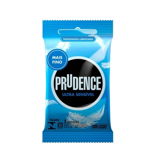 Preservativo Prudence Ultra Sensível 3 Unidades