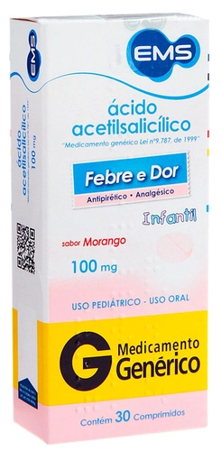 Acido Acetil 100Mg 30Cpr Ems