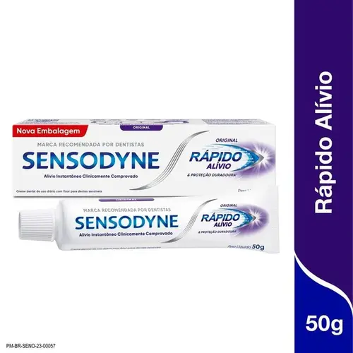 Creme Dental Sensodyne Rápido Alívio 50G
