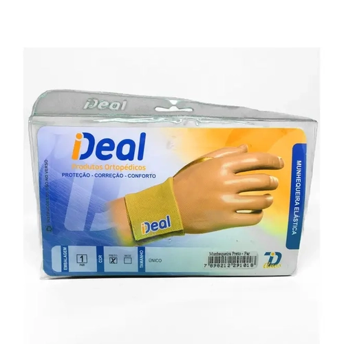 Munhequeira Ideal Ci011A02 Preta (2 Unidades)
