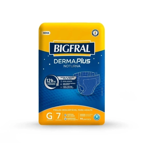 Fralda Bigfral Noturna G 7Un