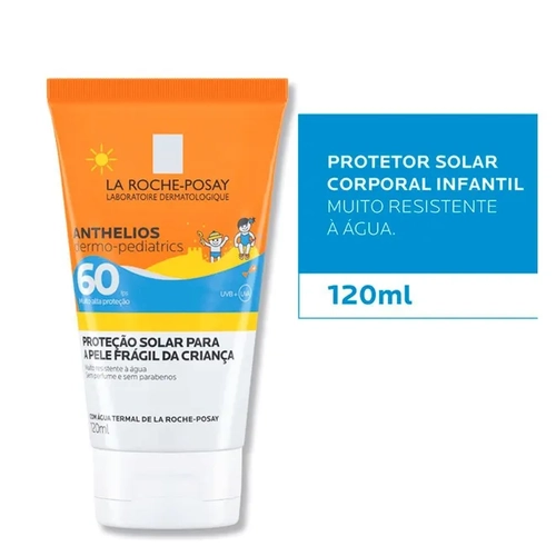 Protetor Solar Anthelios Infantil La Roche Posay Fps60 120Ml