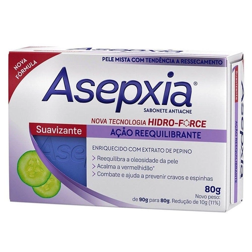 Sabonete Adstringente Cremoso Asepxia 80G