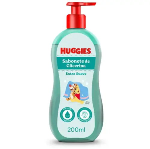 Sabonete Líquido Huggies Extra Suave 200ml