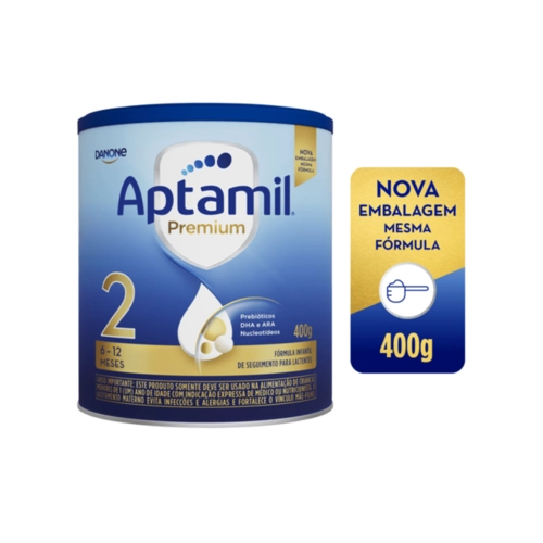 Formula Infantil Aptamil 2 6 a 12 Meses  400G
