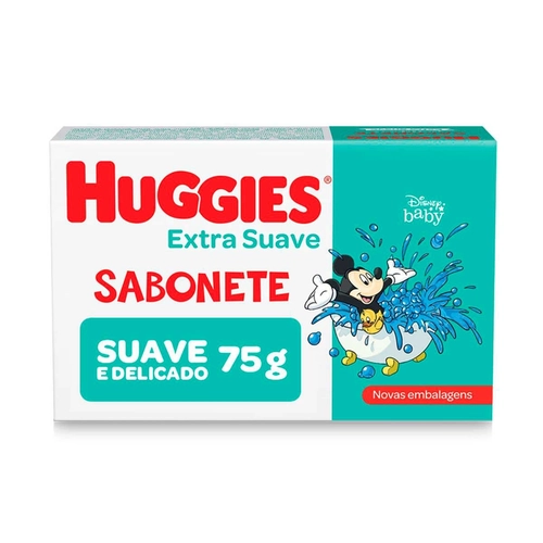 Sabonete em Barra Infantil Huggies Extra Suave 75G