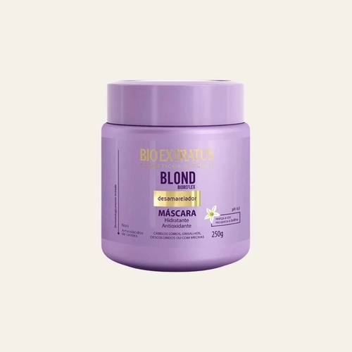 Máscara Bio Extratus Hidratante Blond Bioreflex Desamareladora 250G