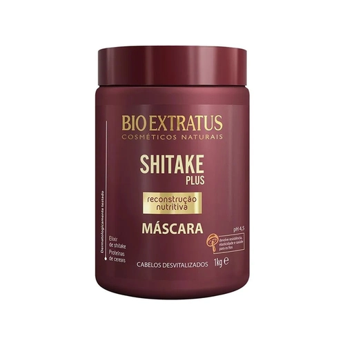 Máscara Bio Extratus Reconstrução Nutritiva Shitake Plus 1Lt