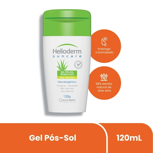 Pós Sol Gel Aloe Vera Helioderm 120G
