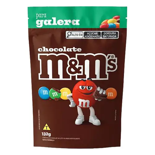 Confeito M&M S Ao Leite 132G