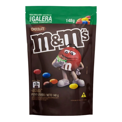 Confeito M&M S Ao Leite 132G