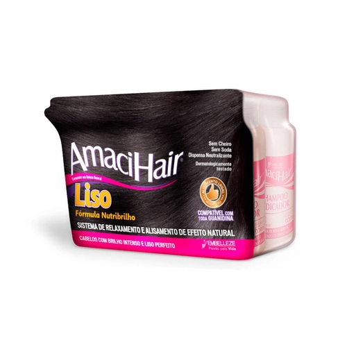 Creme De Relaxamento E Alisamento Amacihair 375G