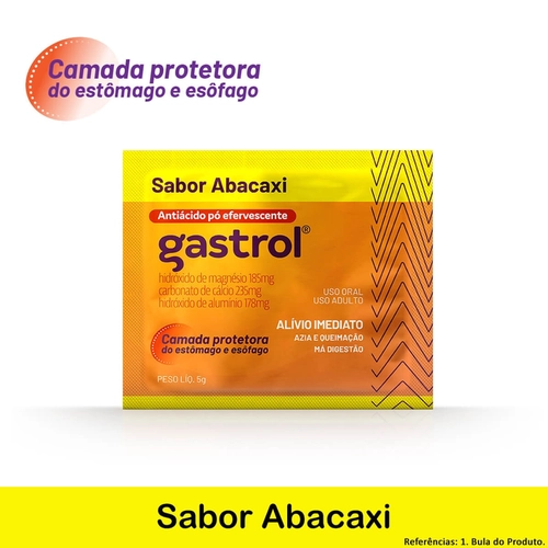 Gastrol Eferv 5Gr Abacaxi