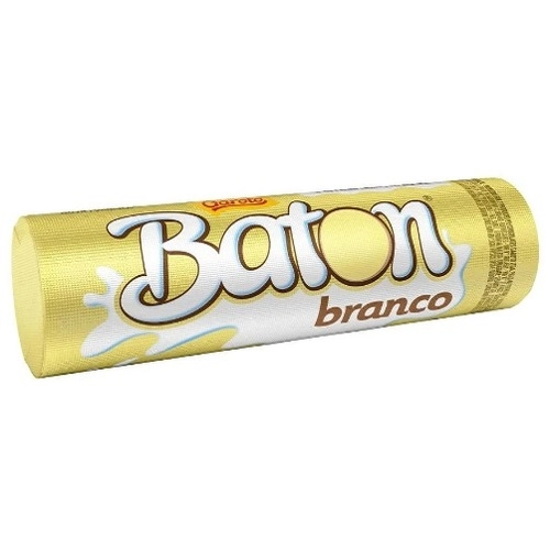 Chocolate Baton Garoto Branco 16G