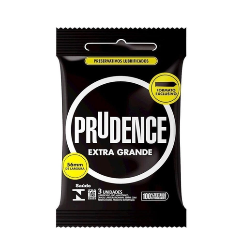 Preservativo Prudence Extra Grande 3 Unidades