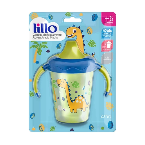 Caneca Antivazamento Lillo Magia Menino