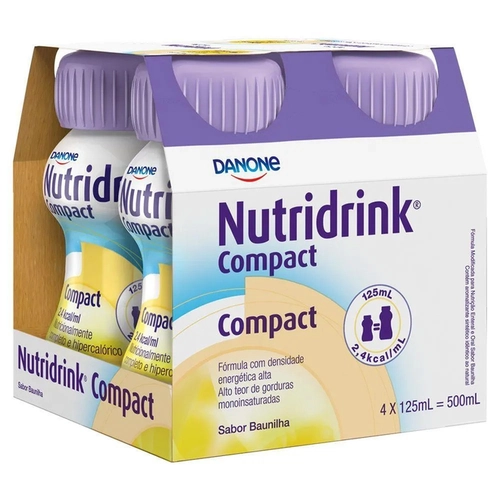 Nutridrink Compact Sabor Baunilha 4X125Ml