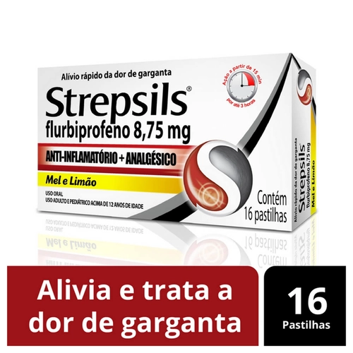 Strepsils Mel/Limao 16Past