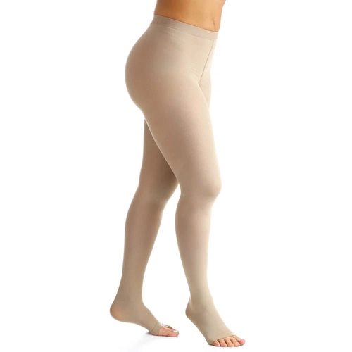 Meia Sigvaris Select Comfort Premium Meia Calçag2 30/40 Pé Aberto Natural