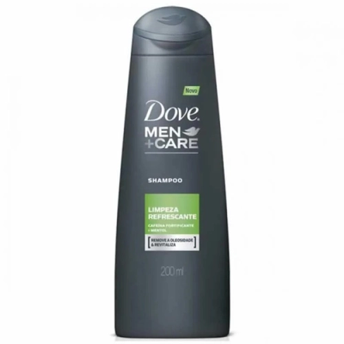 Shampoo Dove Men Care Limpeza Refrescante 200ml