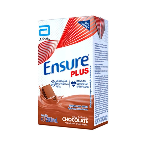 Suplemento Adulto Ensure Plus Chocolate 200Ml