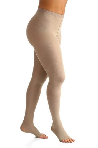 Meia Sigvaris Select Comfort Premium Meia Calçam3 20/30 Pé Aberto Natural
