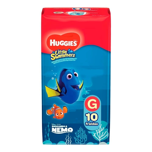 Fralda Huggies Praia e Piscina M/G 10 Unidades
