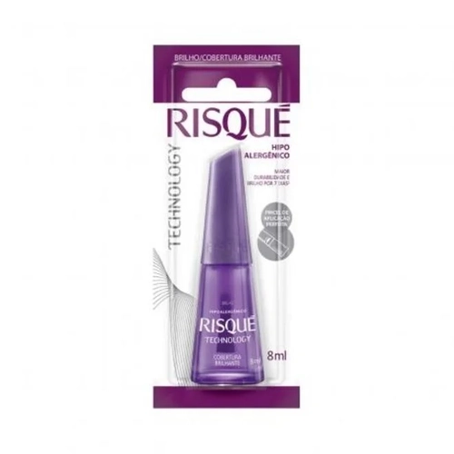 Esmalte Risqué Base Care Cobertura Brilhante