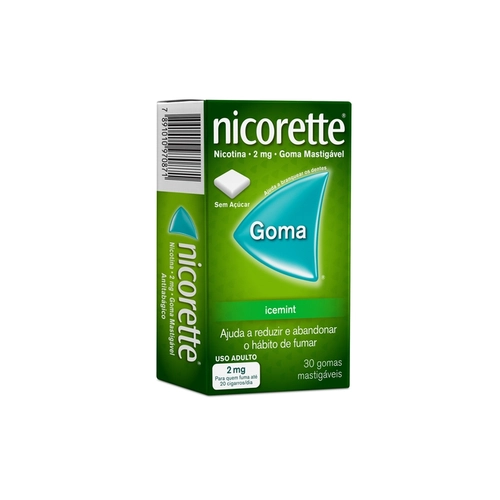 Nicorette Ice Mint 2Mg 30Gomas