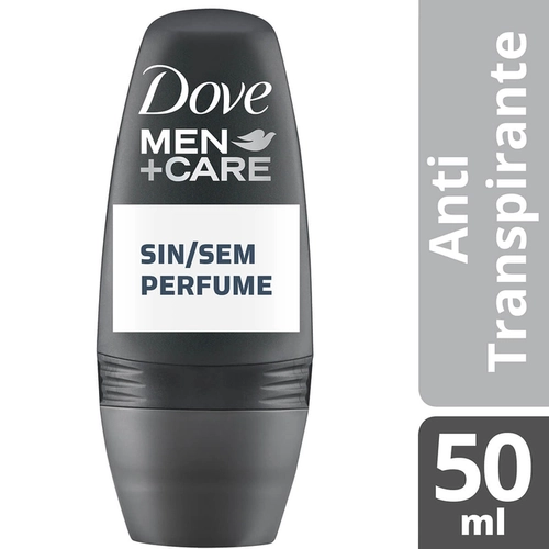 Desodorante Roll-On Dove Men+Care Sem Perfume 50ml